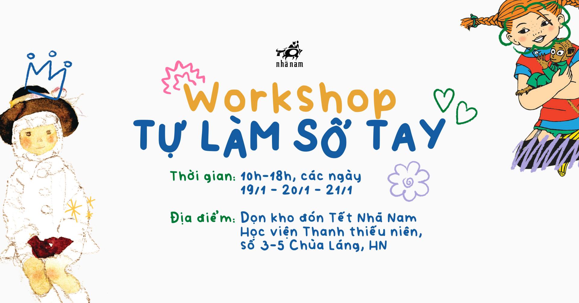 Workshop Tự làm sổ tay