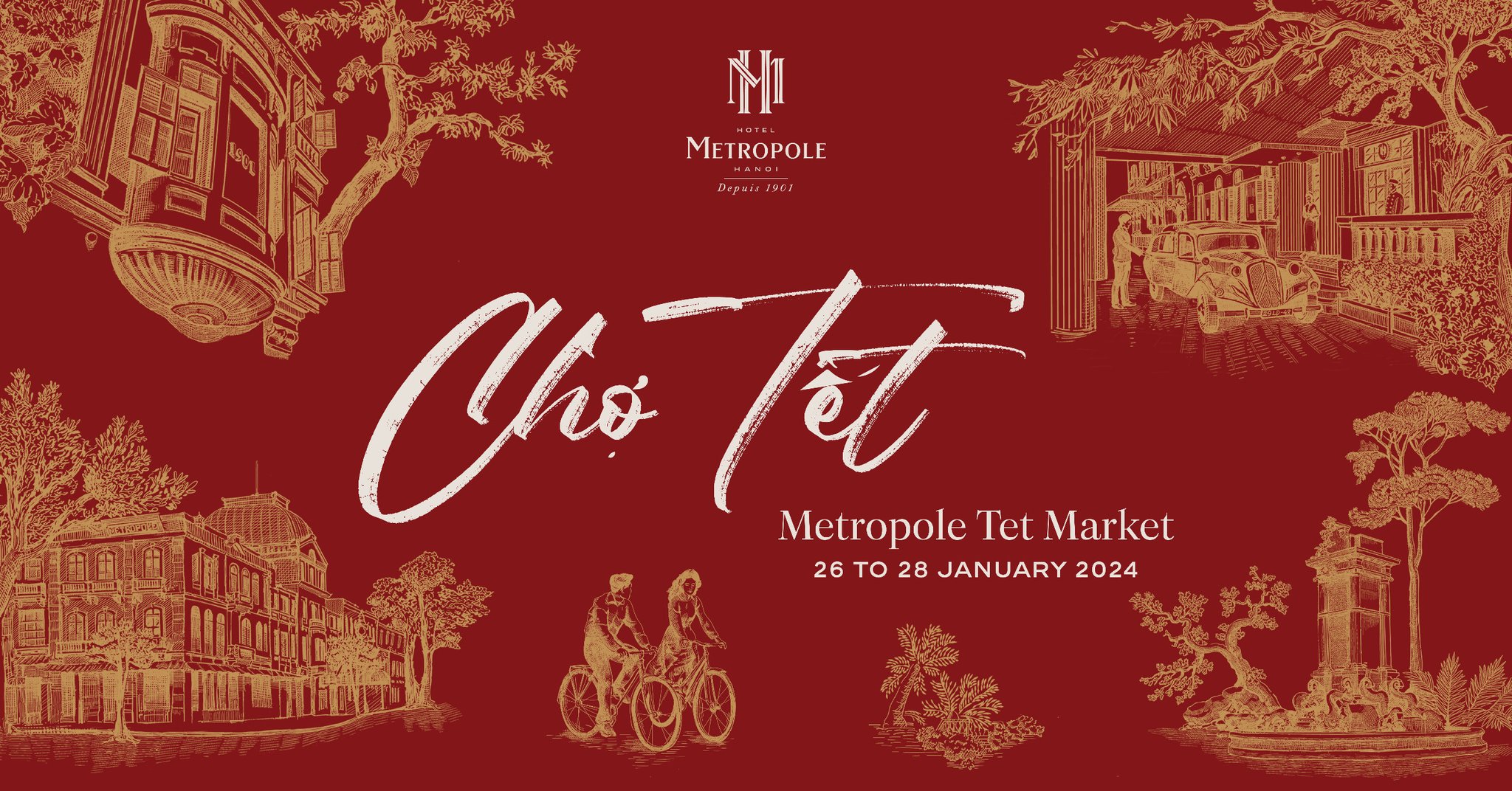 Hội Chợ Tết Metropole Tet Market 2024