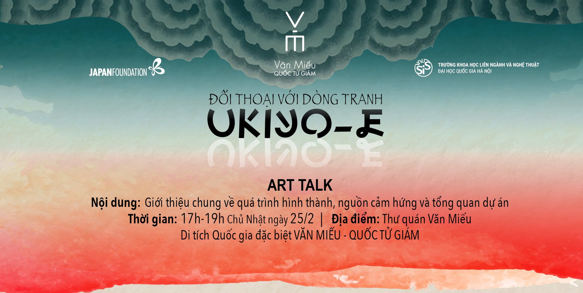 Toạ đàm nghệ thuật "Đối thoại với dòng tranh Ukiyo-E"