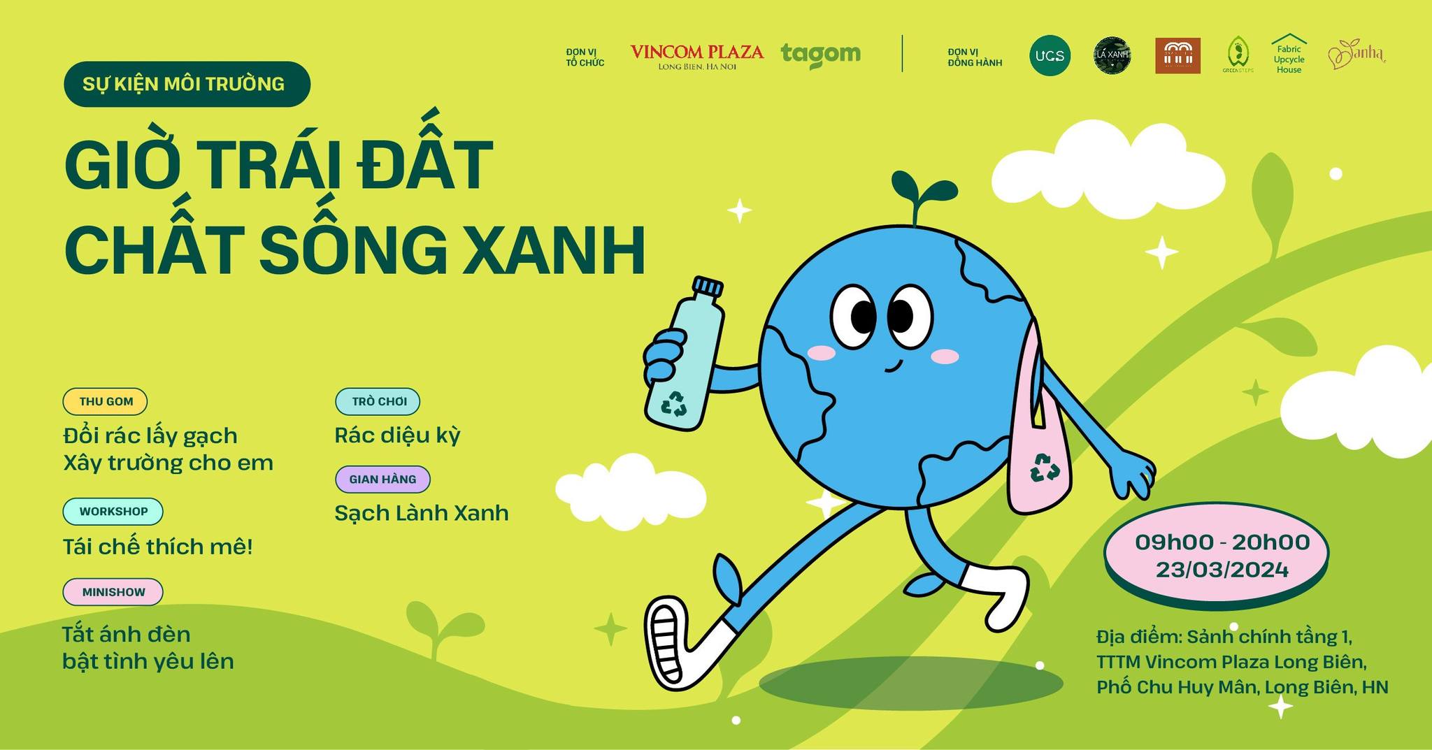 Sự kiện giờ trái đất - chất sống xanh