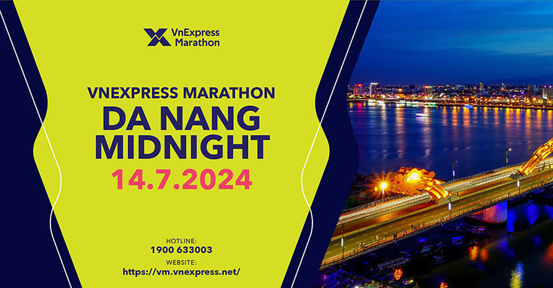 Giải chạy bộ VnExpress Marathon Da Nang Midnight 2024