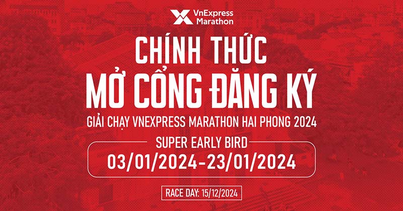 Giải chạy VnExpress Marathon Hai Phong 2024