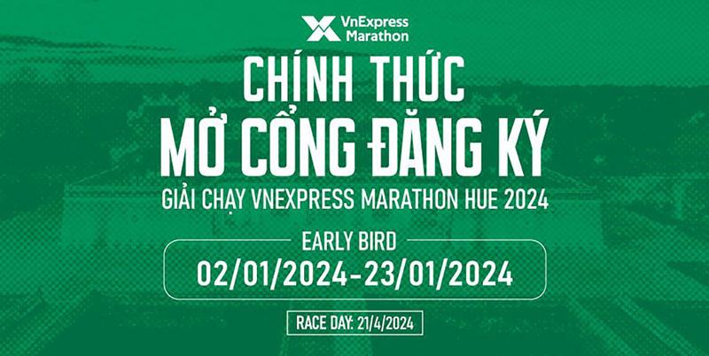 Giải chạy VnExpress Marathon Imperial Huế 2024