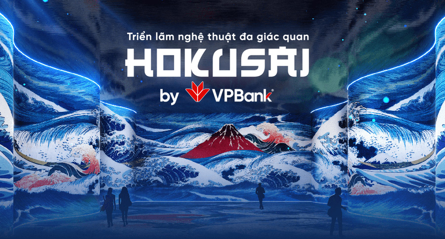 Triển lãm nghệ thuật đa giác quan Hokusai tại HCM của VPBank - MIỄN PHÍ VÀO CỬA