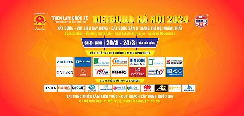 Triển lãm Quốc tế VIETBUILD tại Hà Nội 2024 - Lần I