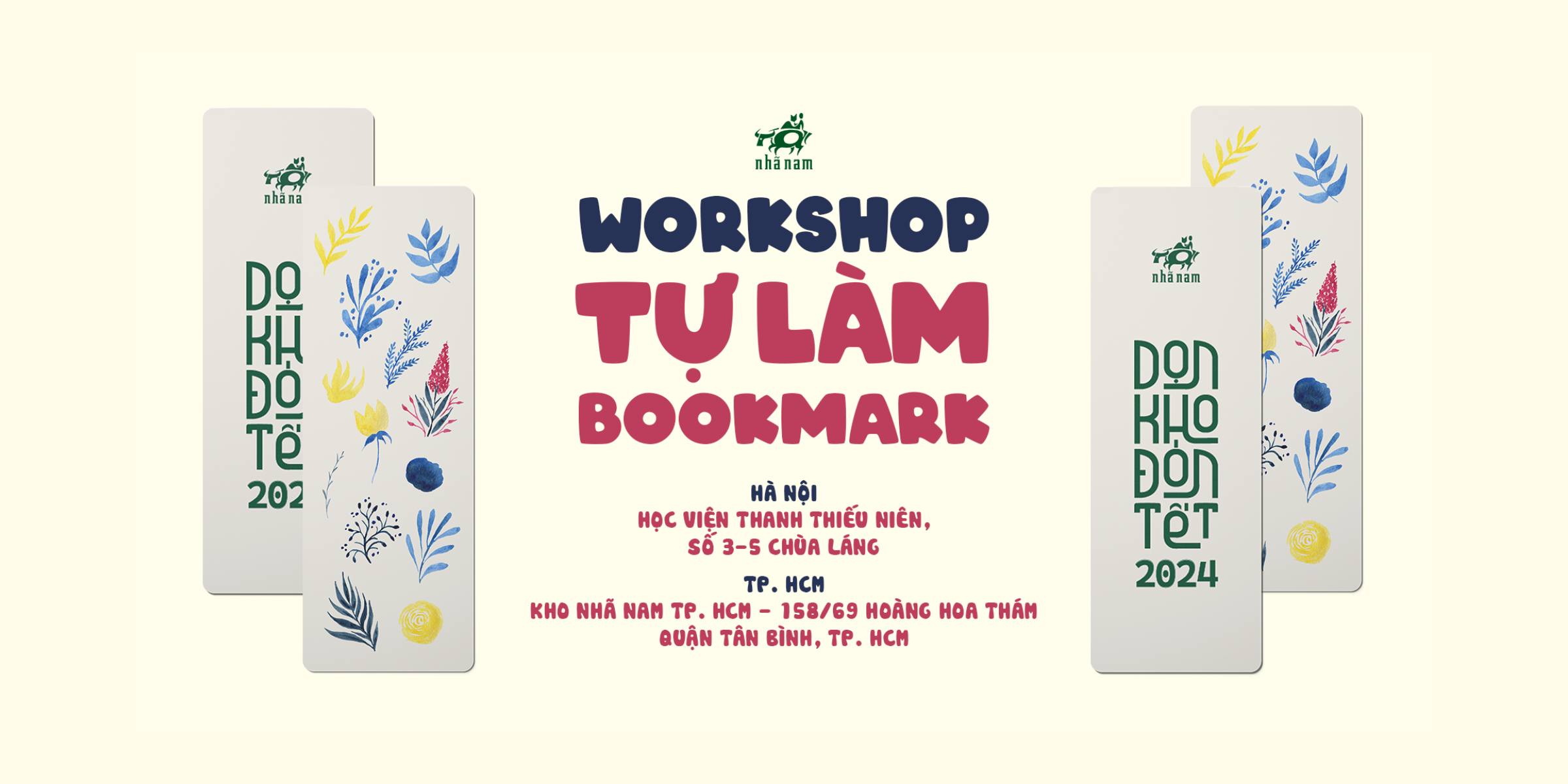 Workshop Tự làm Bookmark