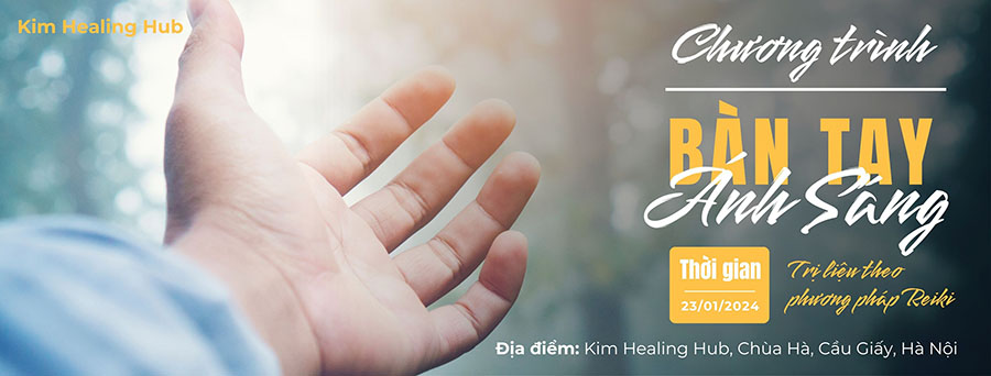 Cơ hội được chữa lành và làm chủ tâm trí khi tham gia lớp học trị liệu theo phương pháp Reiki - Bàn tay Ánh sáng