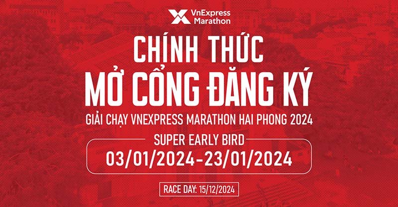 Giải chạy VnExpress Marathon Hai Phong 2024