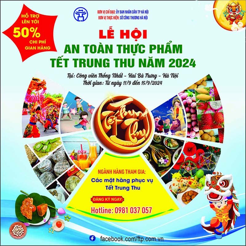 Lễ hội An toàn thực phẩm Tết Trung Thu 2024